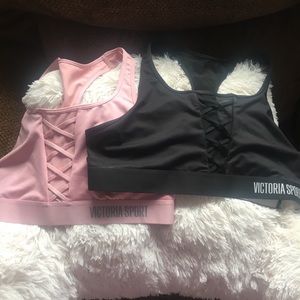 2 Victoria's Secret sports bras